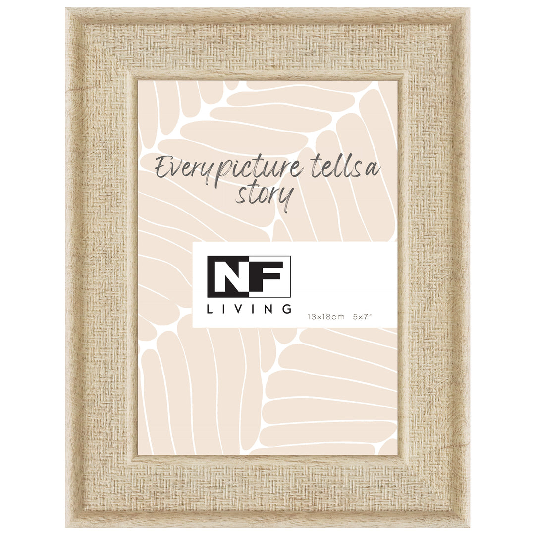 Weave It Up Frame Natural 5x7