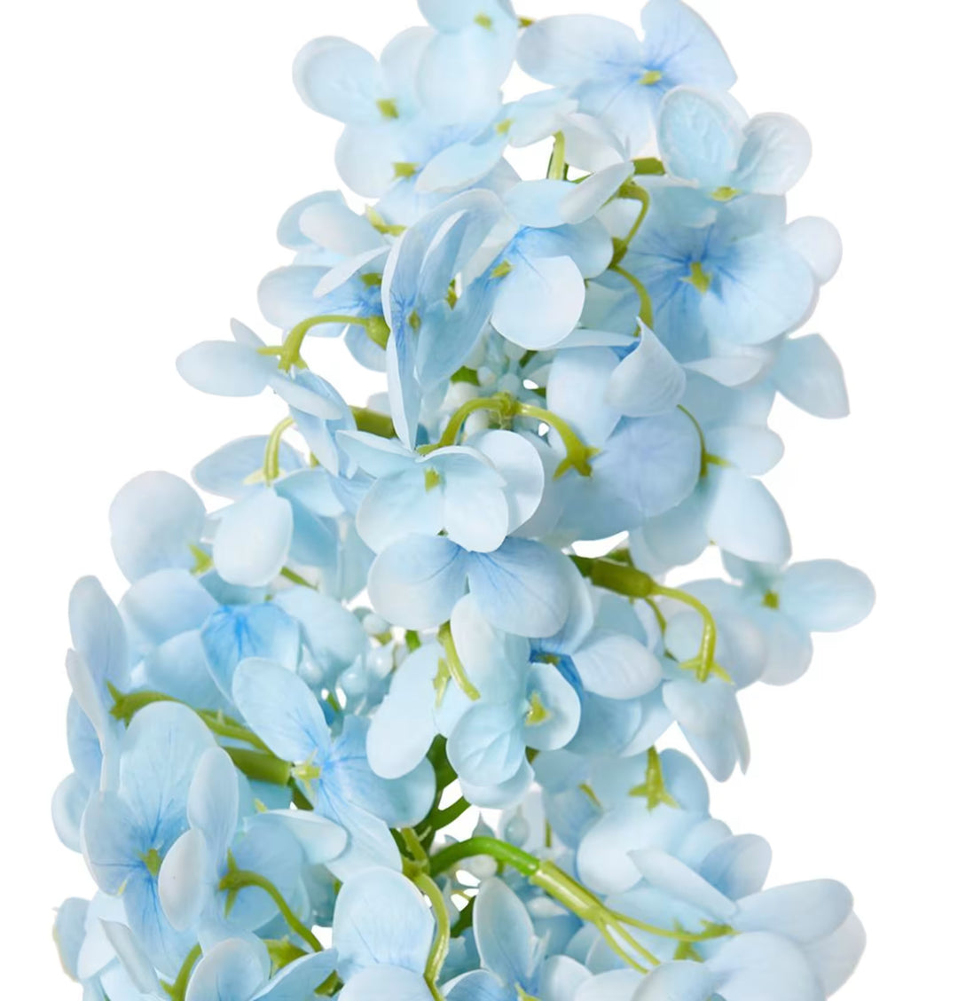 Cone Hydrangea (RT) 20x20x75cm Blue