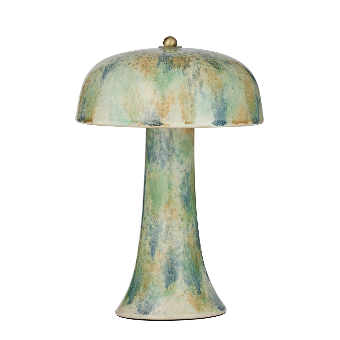 Tate Ceramic Lamp Blue/Green 26x28.5cm