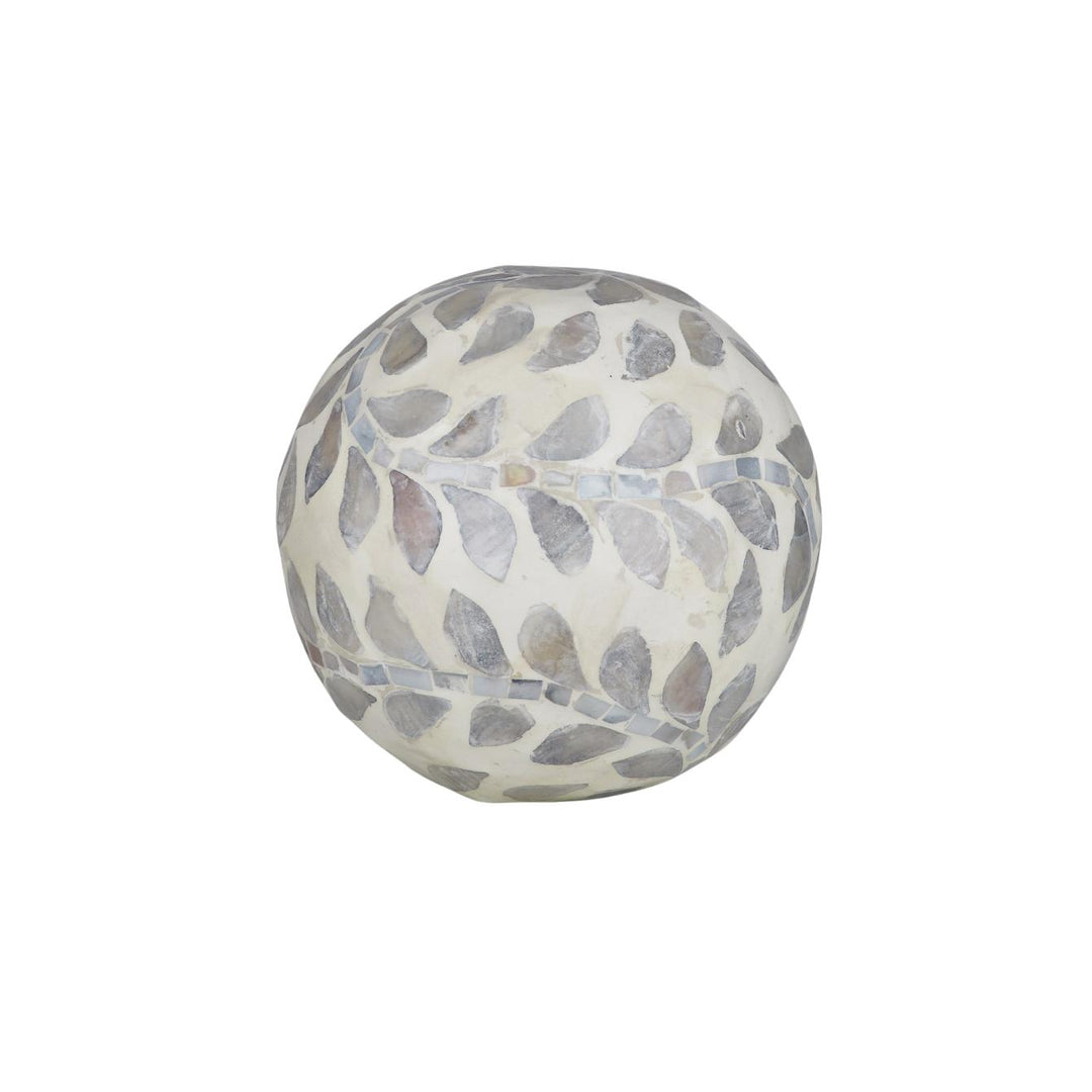 Gigi Inlay Deco Ball 10cm Dove