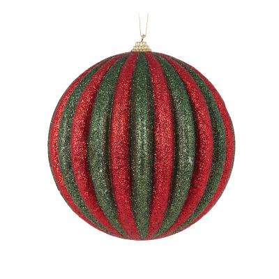 12cm Traditional Textured Rib Bauble