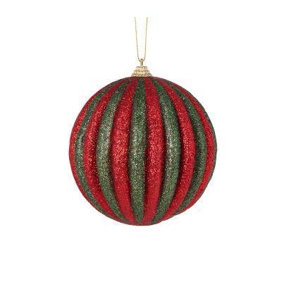 10cm Traditional Textured Rib Bauble