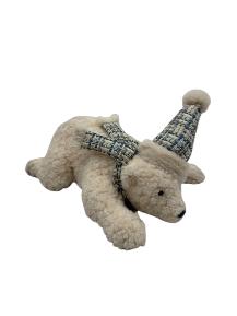 Frosty Lying Polar Bear 31x16x19cm