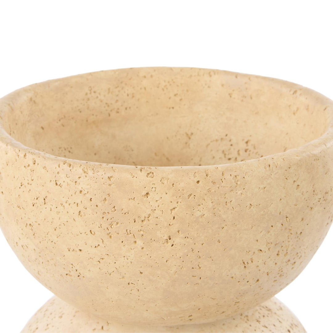 Bijou Concrete Bowl Lge 20x20x20cm