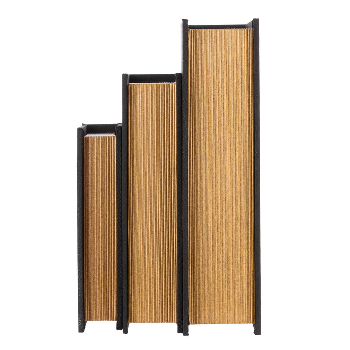 Atticus Book Box Black Med