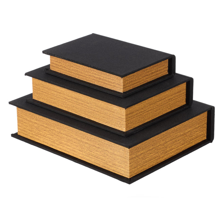Atticus Book Box Black Med