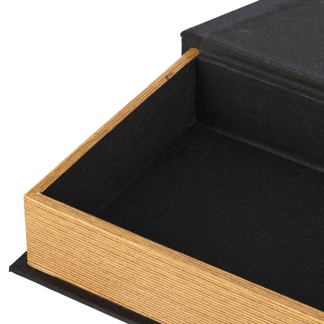 Atticus Book Box Black Med