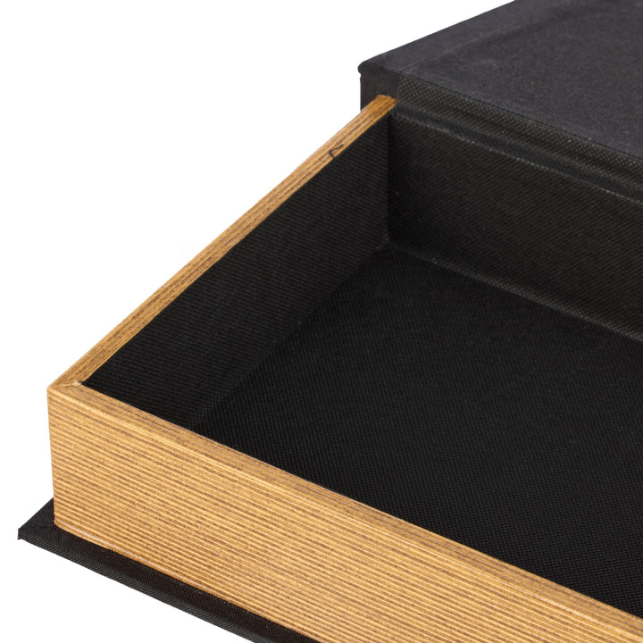 Atticus Book Box Black Med