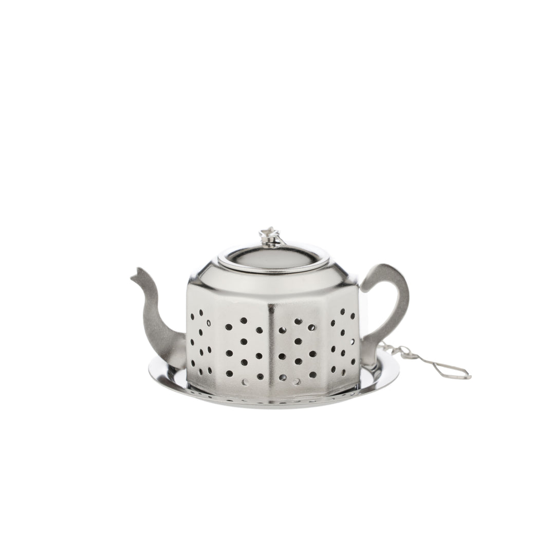 Mini Teapot Tea Infuser S/Steel 4x6.2x3.3cm