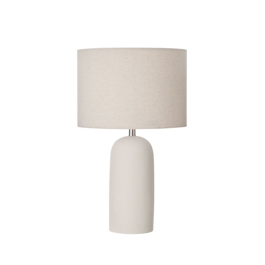 Cirella Table Lamp White 12x12x39cm