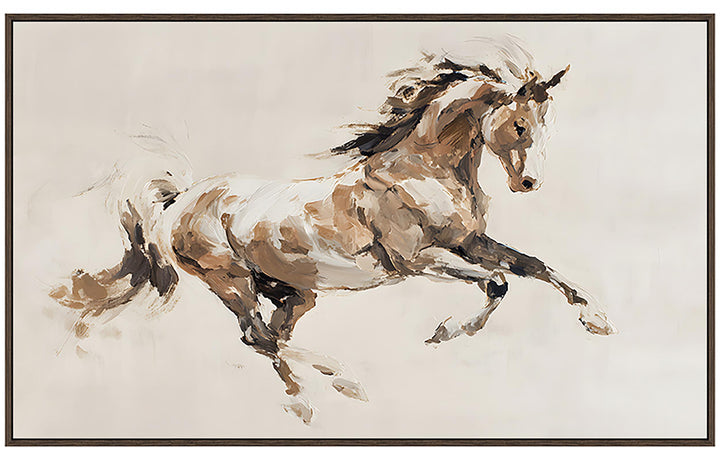 Hoof Hearted Paint 103x63cm Brown Natural