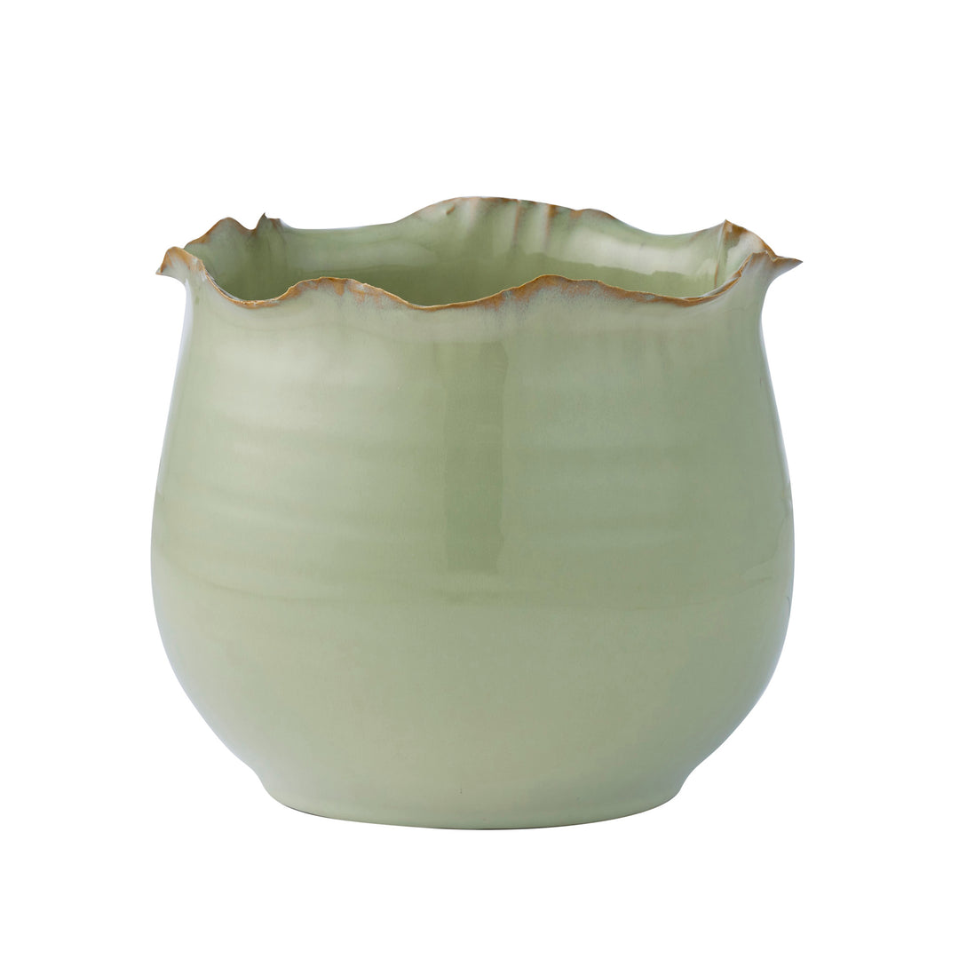 Astrid Ceramic Pot Pistachio 20x17cm