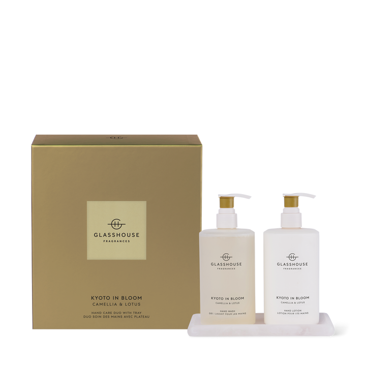 GF 450ml Hand Wash, Hand Lotion & Tray - KYOTO IN BLOOM