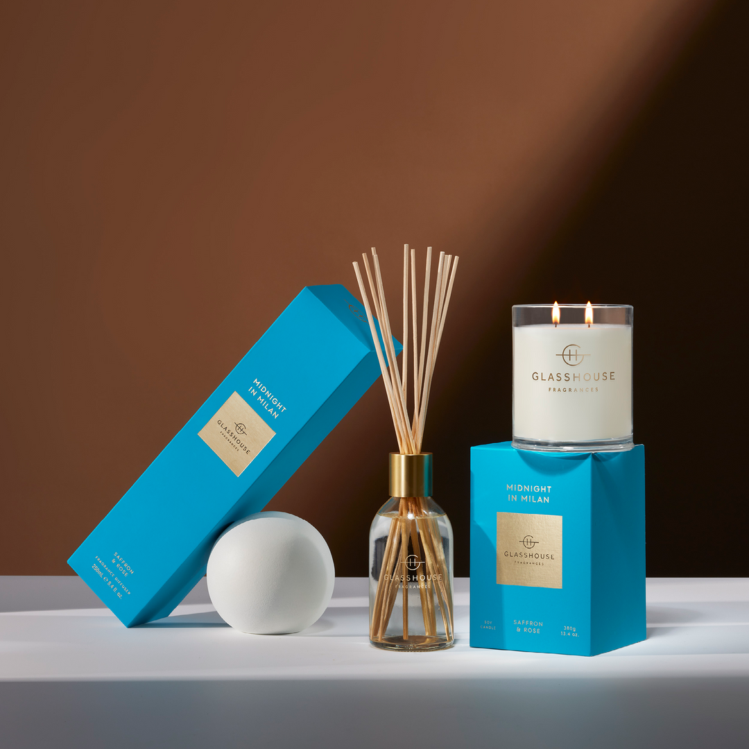 Glasshouse Fragrances Midnight in Milan 250ml Diffuser