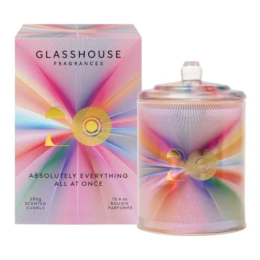 Glasshouse Fragrances 380g Candle - 20 Year Anniversary Candle - 26
