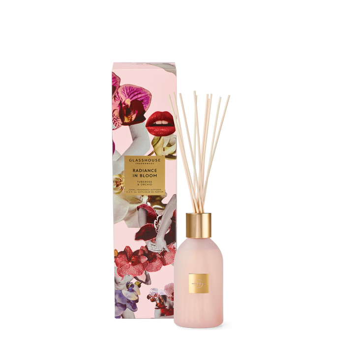 Glasshouse Fragrances 250ml Diffuser Radiance In Bloom