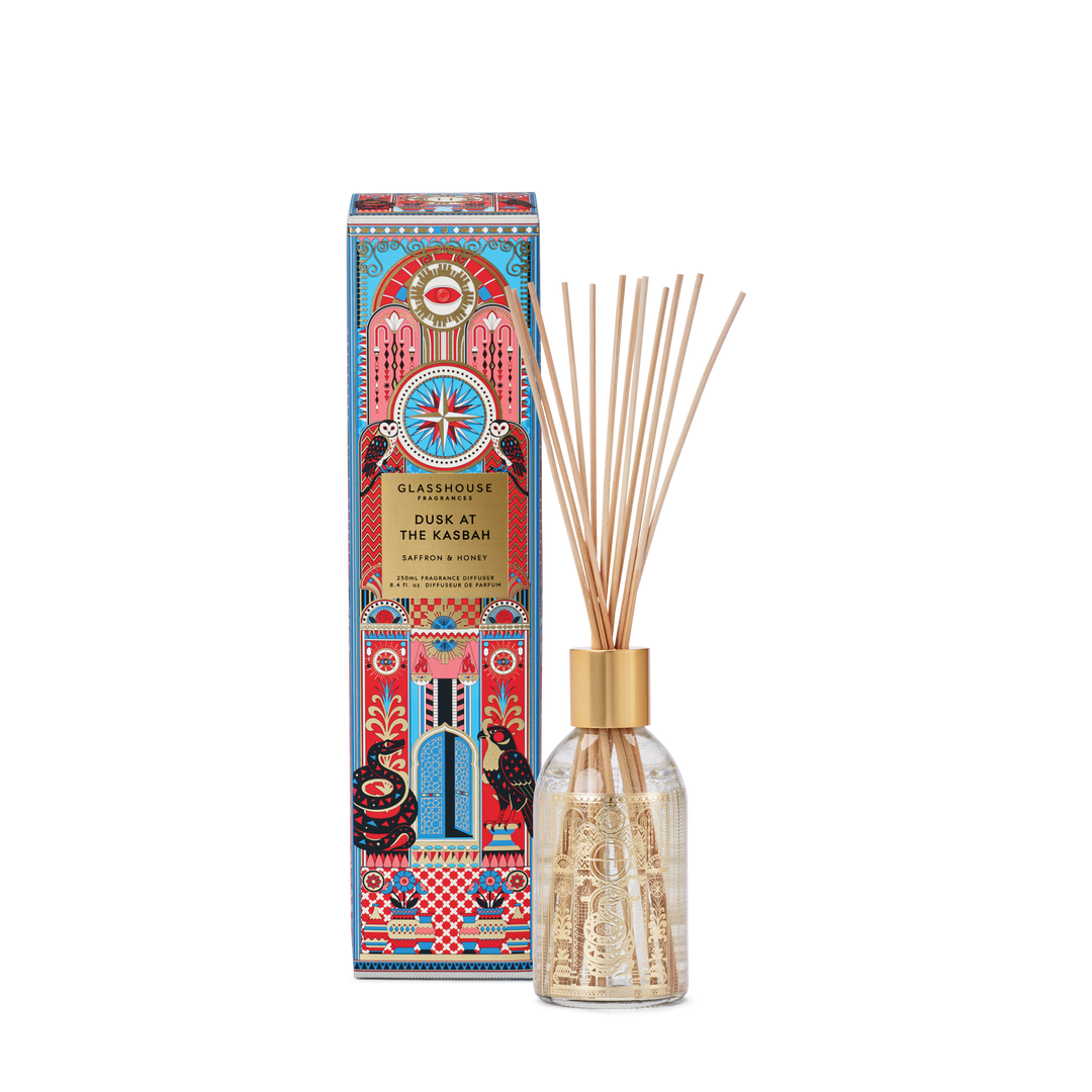 Glasshouse Fragrances 250ml Diffuser - Dusk at the Kasbah - 26