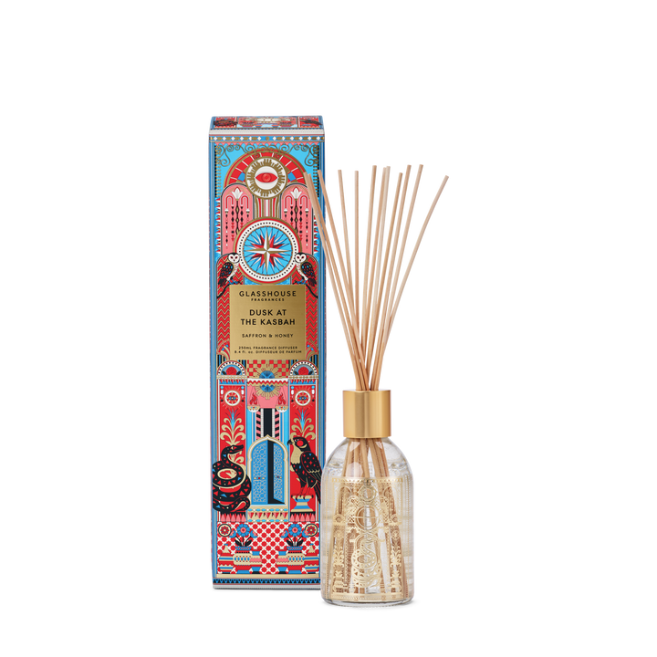 Glasshouse Fragrances 250ml Diffuser - Dusk at the Kasbah - 26