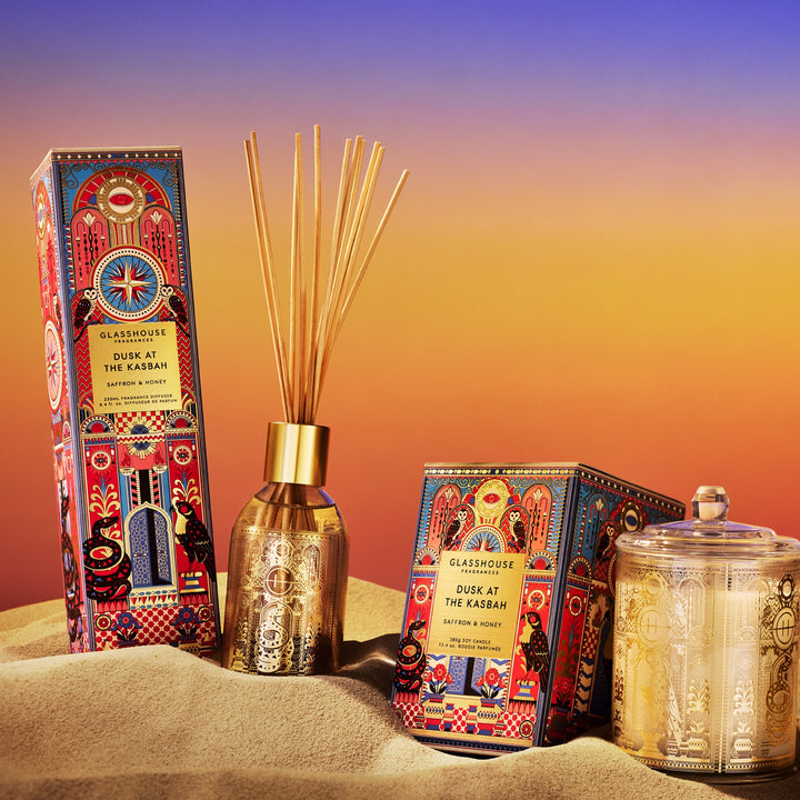 Glasshouse Fragrances 250ml Diffuser - Dusk at the Kasbah - 26