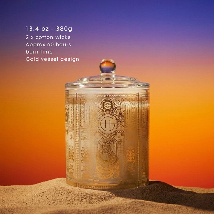 Glasshouse Fragrances 380g Candle - Dusk at the Kasbah - 26