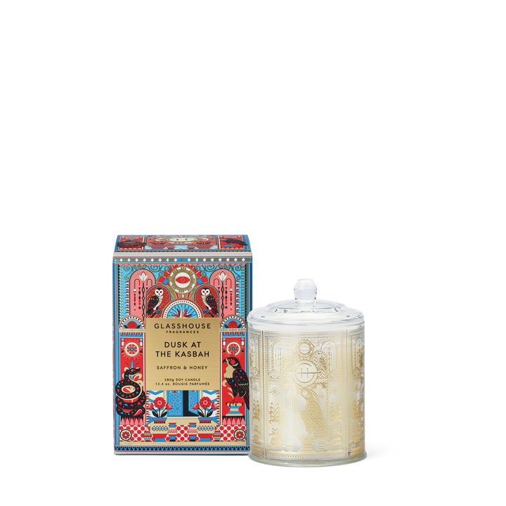 Glasshouse Fragrances 380g Candle - Dusk at the Kasbah - 26