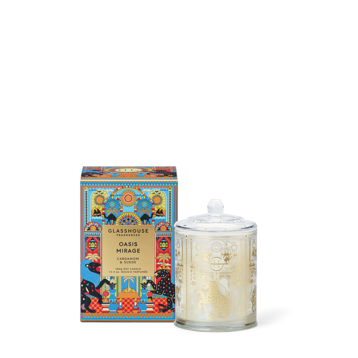 Glasshouse Fragrances 380g Candle - Oasis Mirage - 26