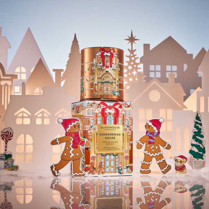 Glasshouse 380g Candle - Gingerbread House