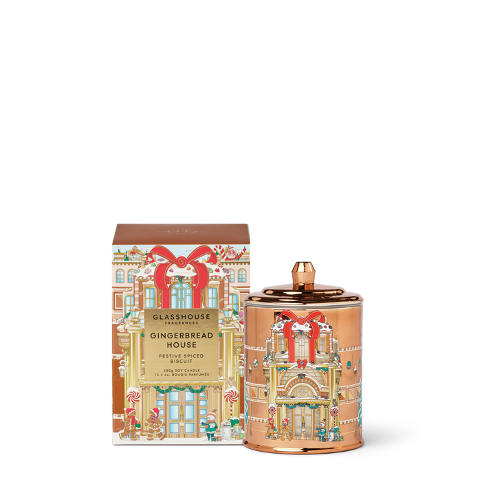 Glasshouse 380g Candle - Gingerbread House