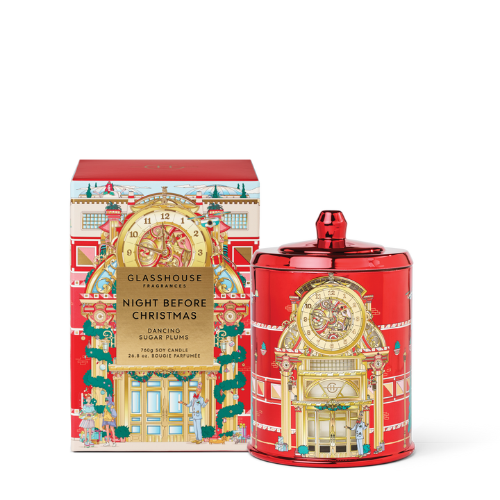 Glasshouse 760g Candle - Night Before Christmas
