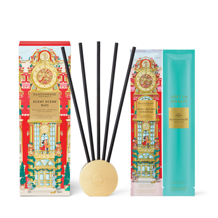 Glasshouse Scent Scene Duo - Night Before Christmas & Lost In Amalfi