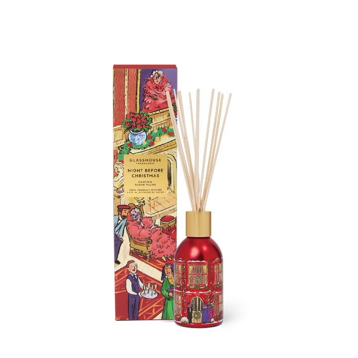 Glasshouse Fragrances 250ml Diffuser - Night Before Christmas