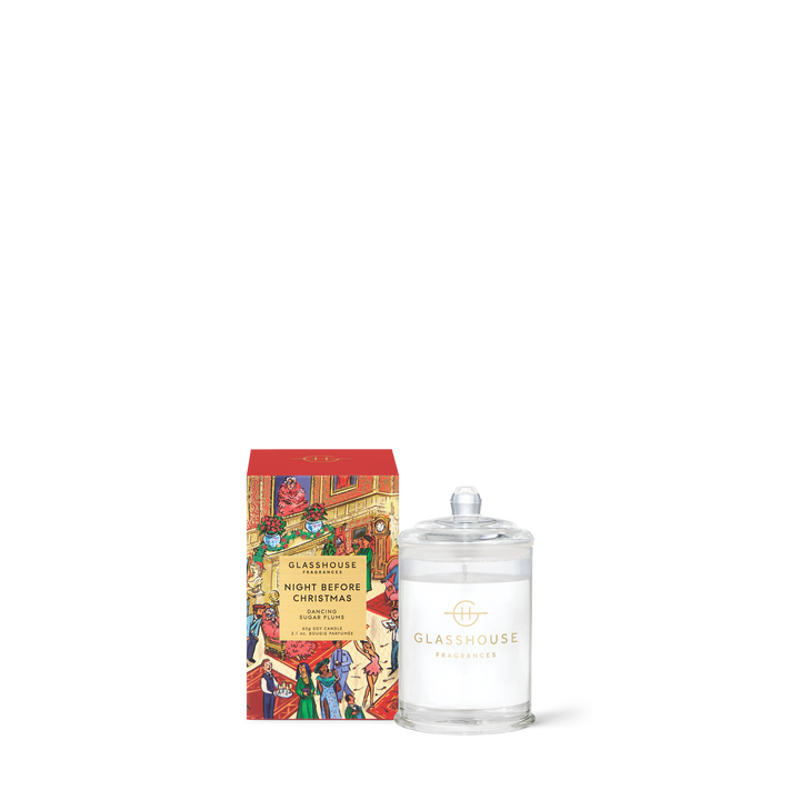 Glasshouse Fragrances 60g Candle - Christmas - Night Before Christmas