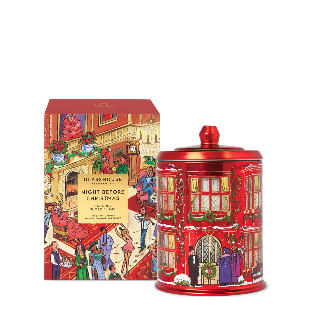 Glasshouse Fragrances 760g Candle - Christmas - Night Before Christmas