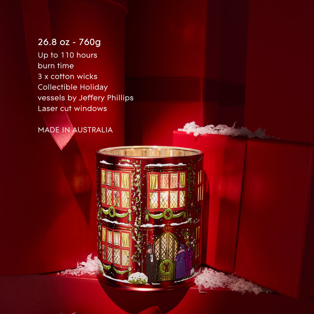 Glasshouse Fragrances 760g Candle - Christmas - Night Before Christmas
