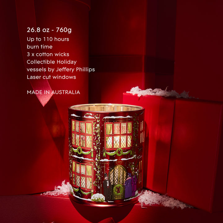 Glasshouse Fragrances 760g Candle - Christmas - Night Before Christmas