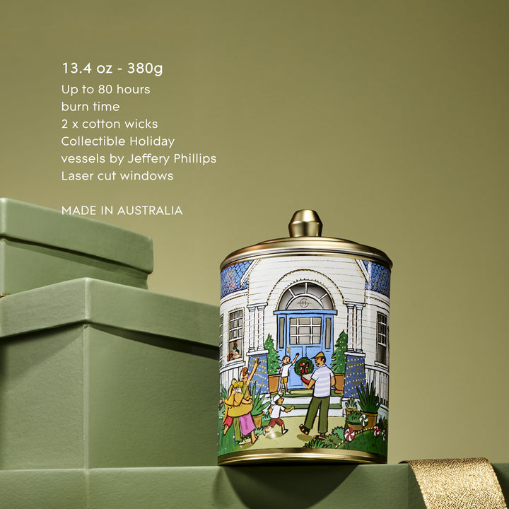 Glasshouse Fragrances 380g Candle - Christmas - Under The Mistletoe