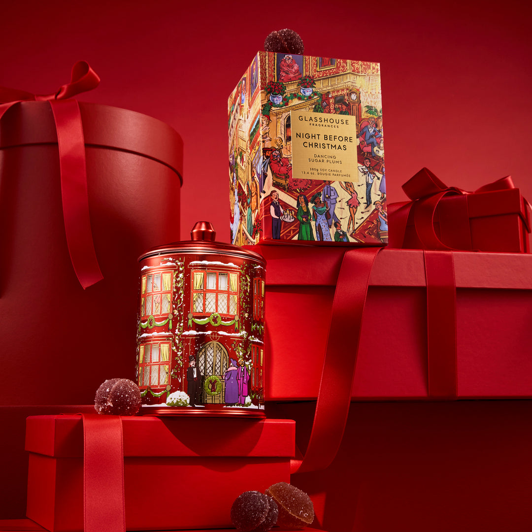 Glasshouse Fragrances 380g Candle - Christmas - Night Before Christmas