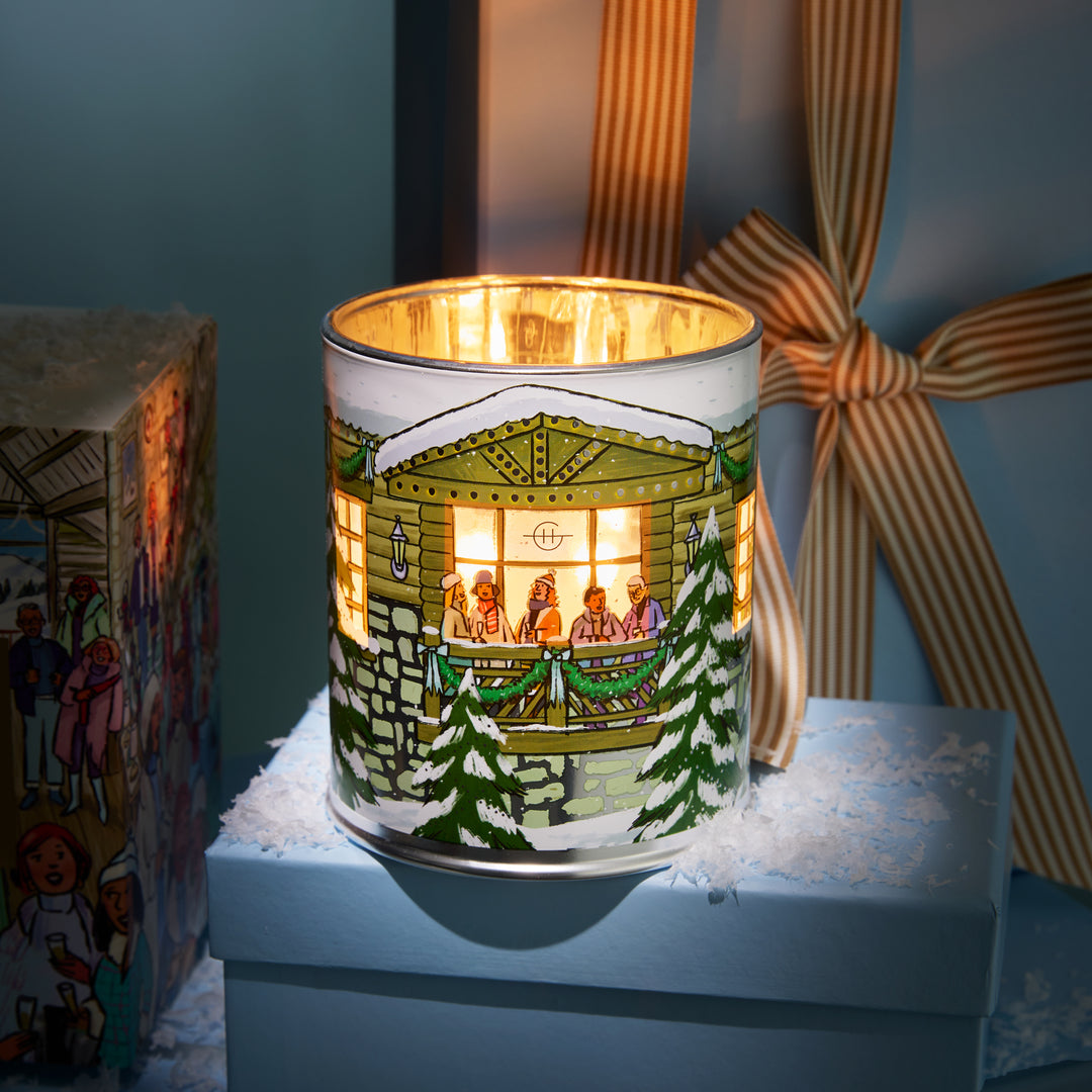 Glasshouse Fragrances 380g Candle - Christmas - White Christmas