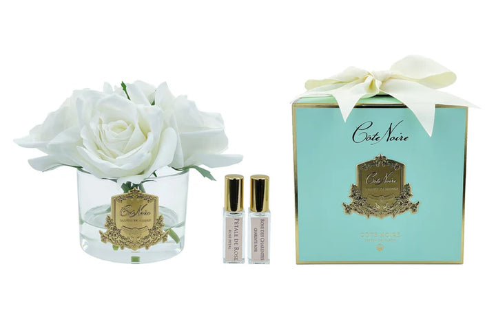 Cote Noire Five Rose Ivory Jade Glass
