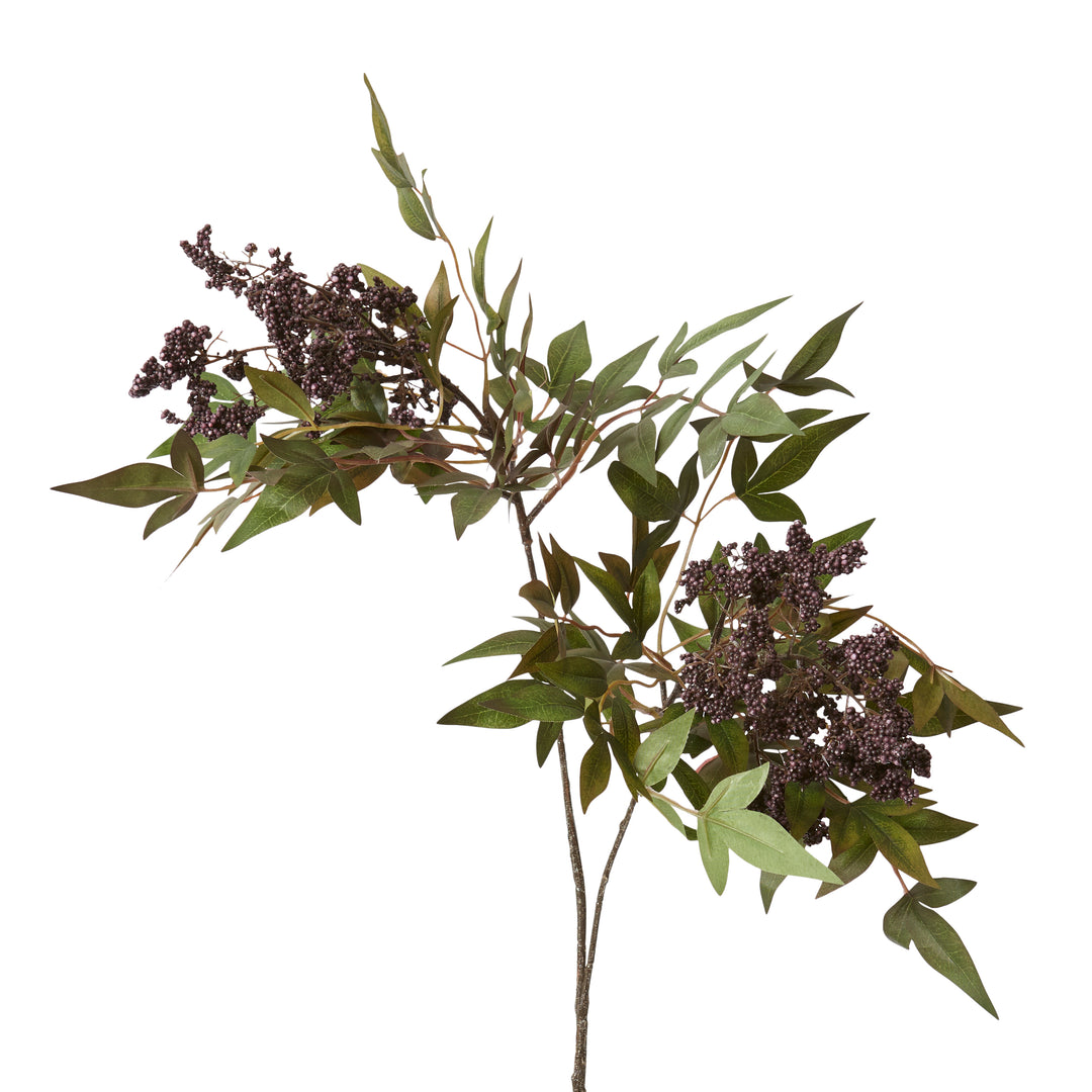 Pepper Berry Spray Burgundy 50x30x94cm