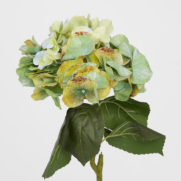 Real Touch Hydrangea 64cm Green