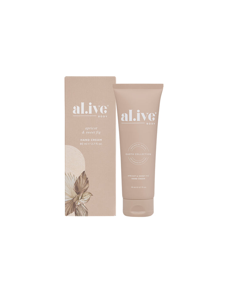 Al.ive Body Hand Cream - Apricot & Sweet Fig