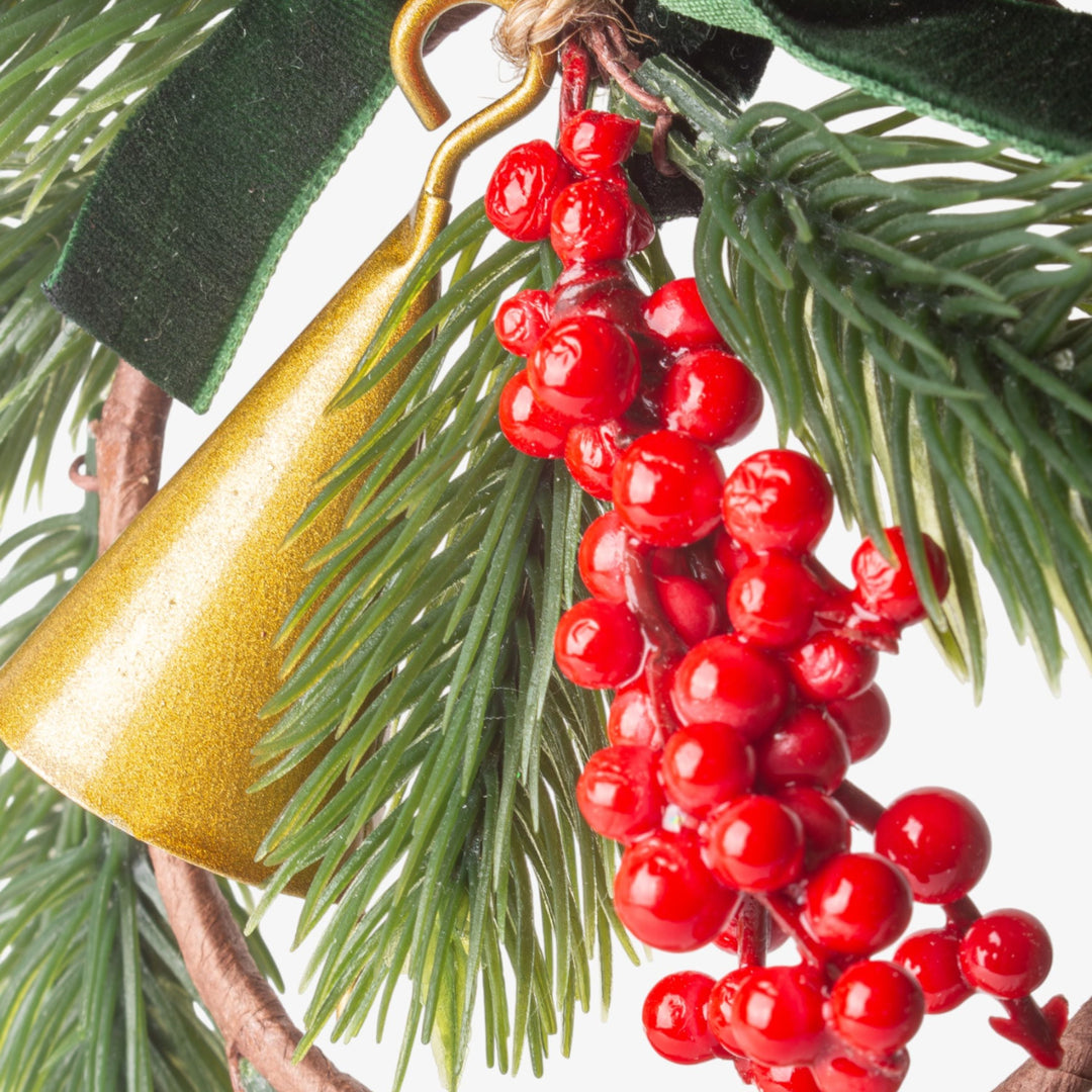 Festive Sprig Mini Wreath