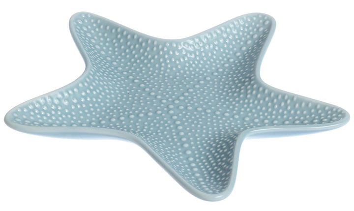Starfish Plate 20cm Blue