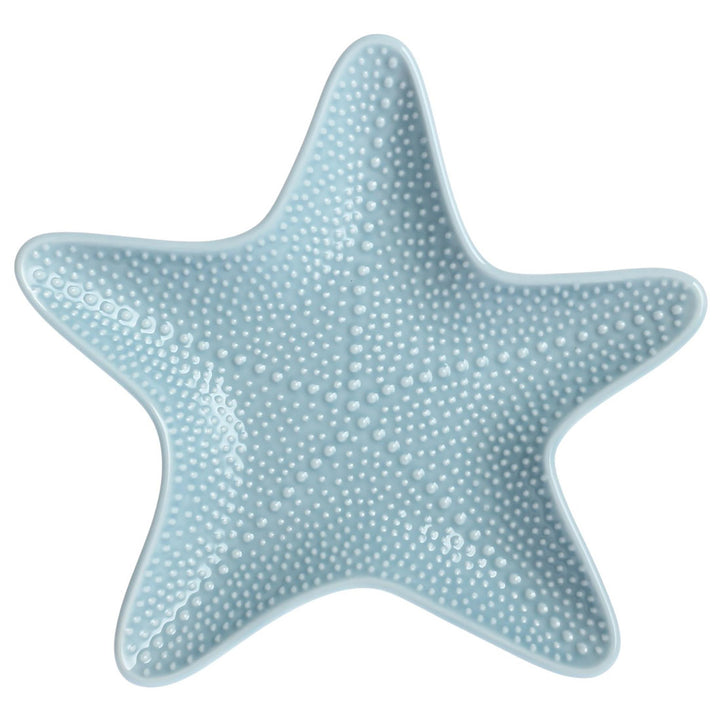 Starfish Plate 20cm Blue