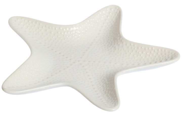 Starfish Plate 20cm White