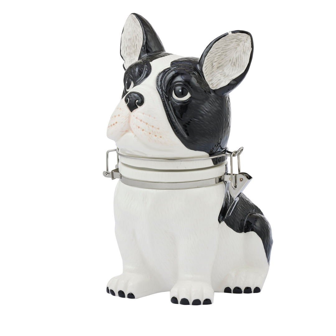 Frenchie Ceramic Storage Jar 14x18x24cm