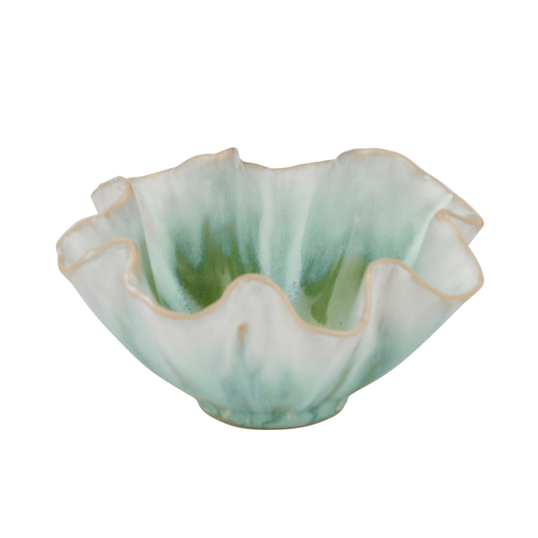 Callie Ceramic Bowl Green 16.5x8cm