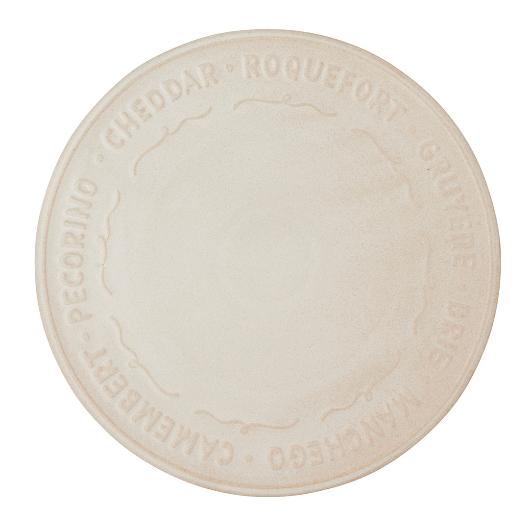 Loire Ceramic Cheese Platter Natural36cm