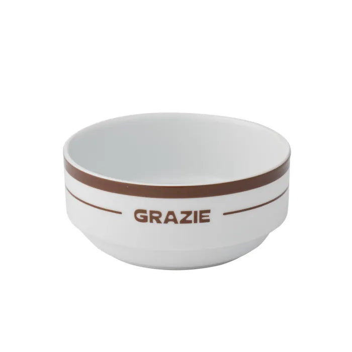 Grazie Ceramic Bowl 14x6.5cm Cocoa